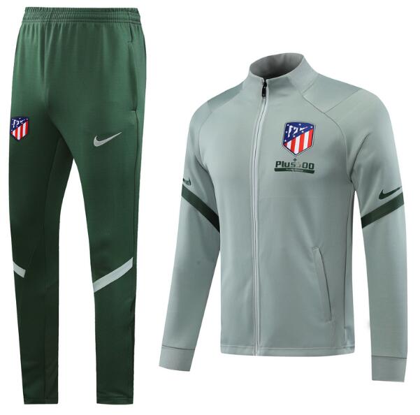 Atletico Madrid Grey Tracksuits Jacket with Trousers 2020/21